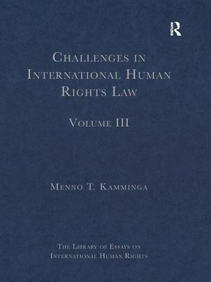 cover image of Challenges in International Human Rights Law